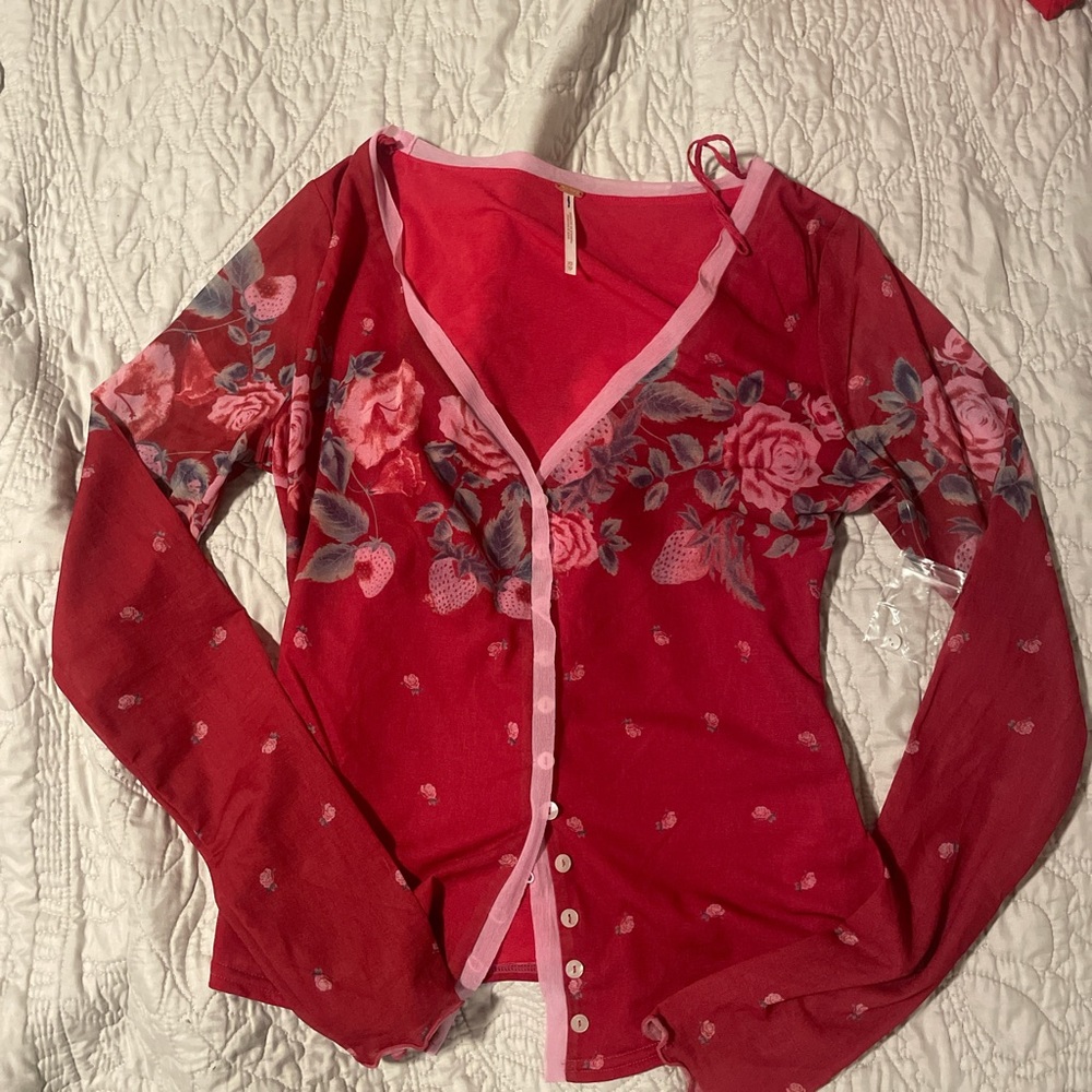 Free people home grown cardigan